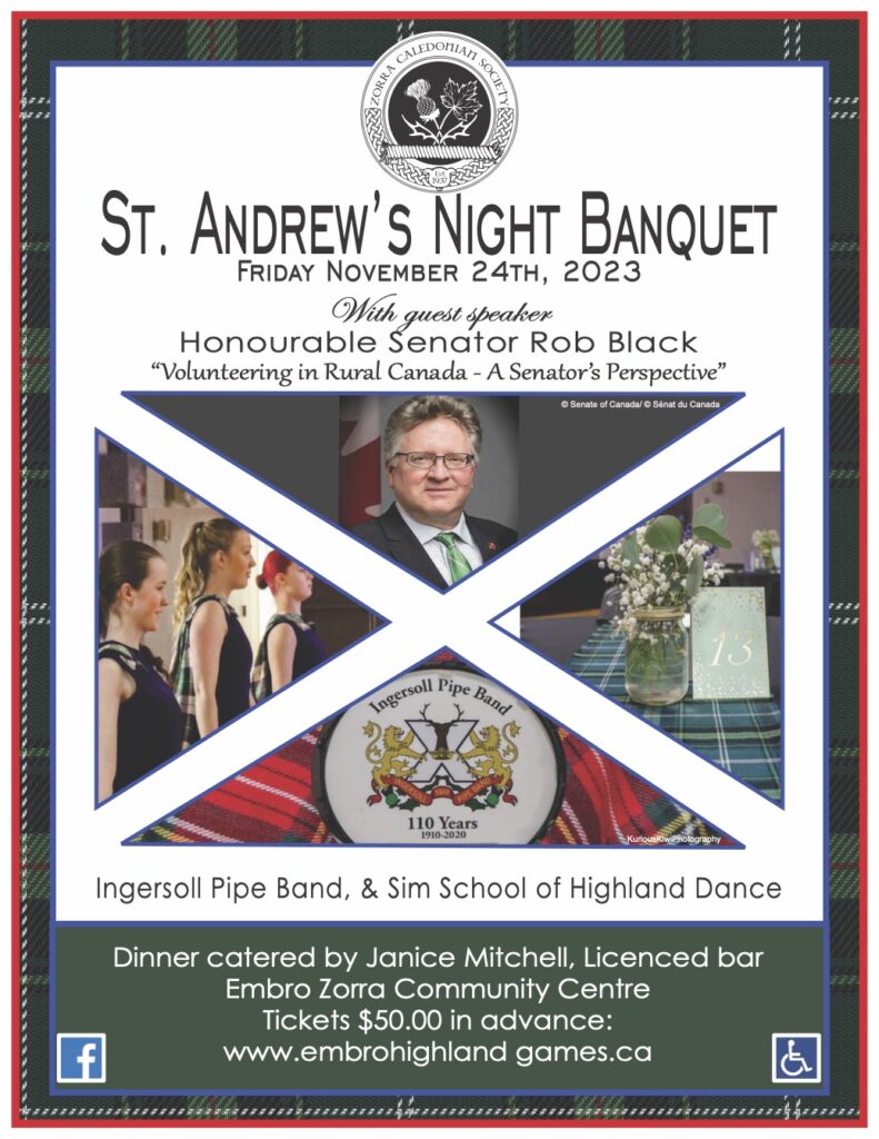 2023 St. Andrew's Night Banquet