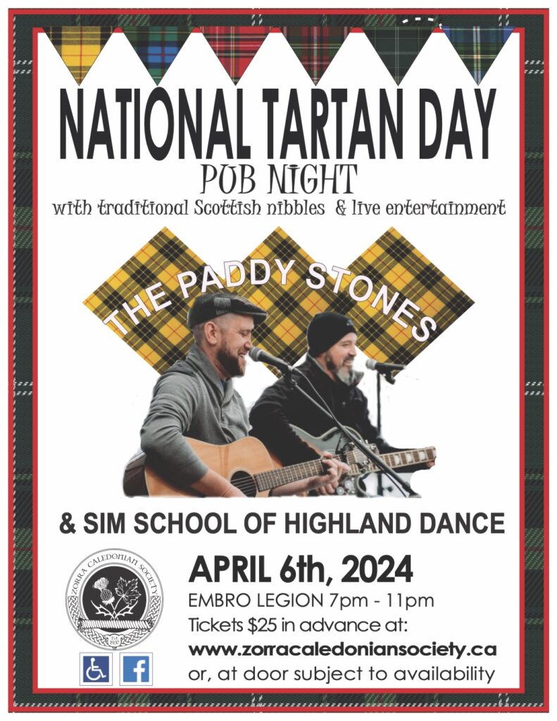 National Tartan Day - April 6th, 2024