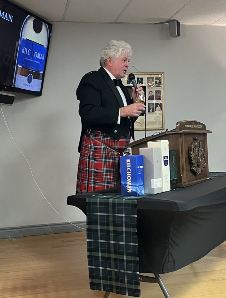 David Prosser talking about Whisky