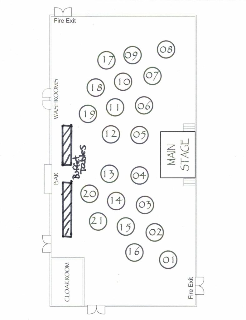 2025 Seating Plan